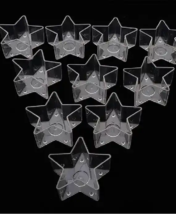 AAI Planet Acrylic Star T Light Cup