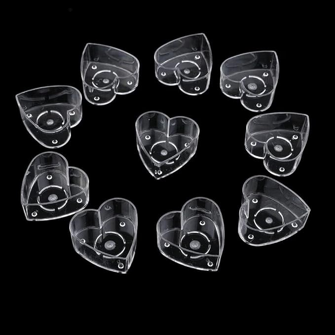 AAI Planet Acrylic Heart T light Cup