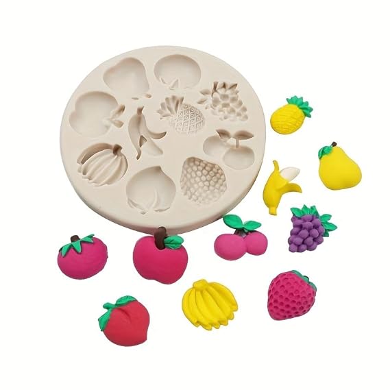 AAI Planet Fruits Shape Fondant Mold