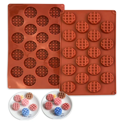 Aai Planet Silicone Round Waffle Mould