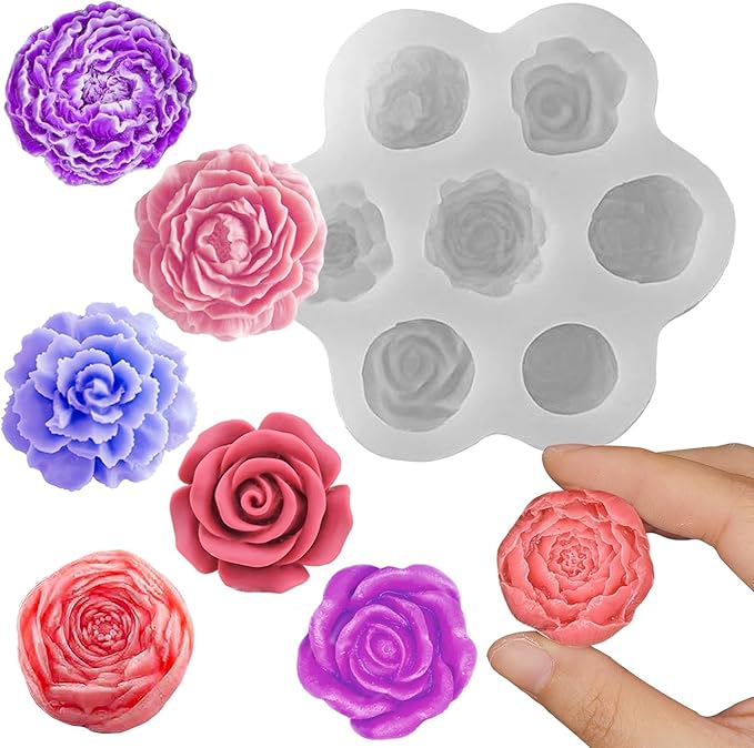 AAI Planet Rose Floral Cupcake Mold