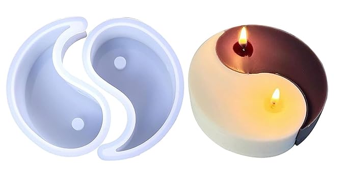Aai Planet ai Chi Shape Candle 3D Silicone Mould