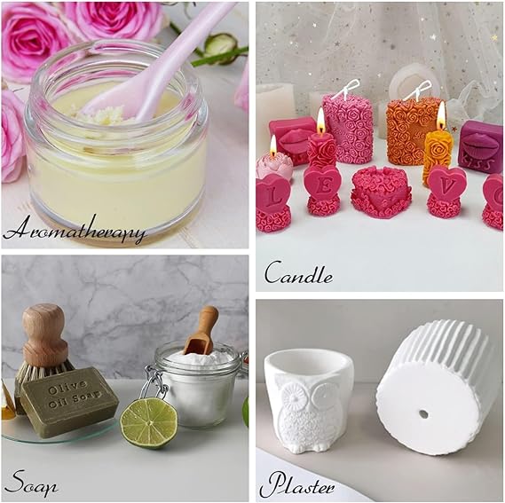 Aai Planet Valentine’s Day Series 3D L O V E Heart Scented Mould