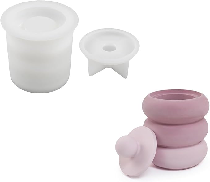 AAI Planet Storage Box &amp; Lid Resin Ring Mold