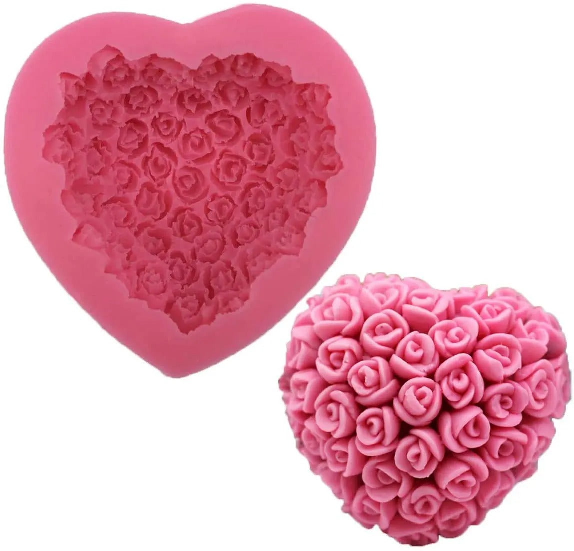 AAI Planet 3D Rose Valentine Heart Mold