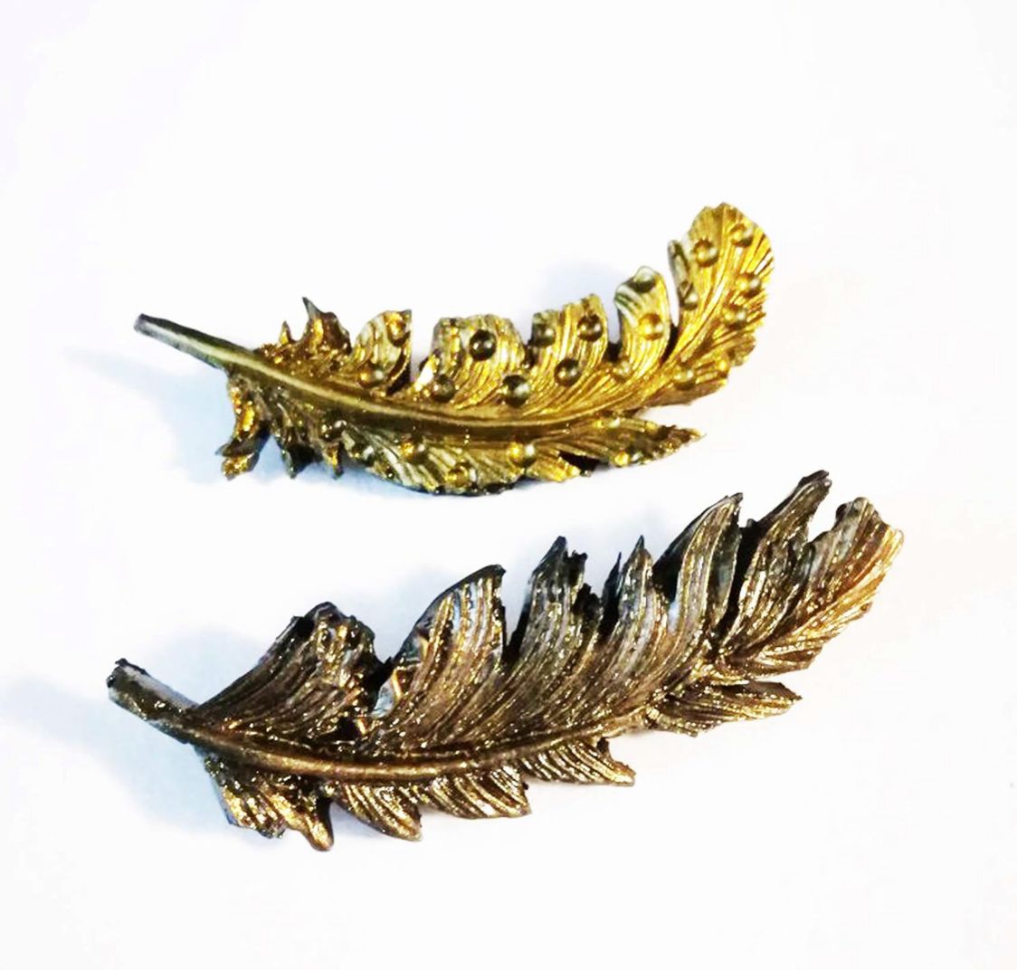 Aai Planet Feather Mold epoxy molds Chocolate Soap Fondant Mold