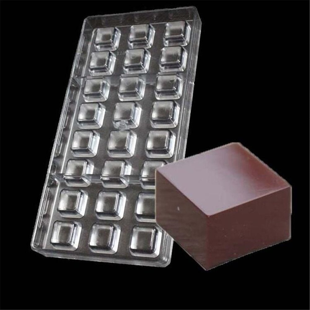 Aai Planet 3D Square Chocolate Polycarbonate Candy Mould