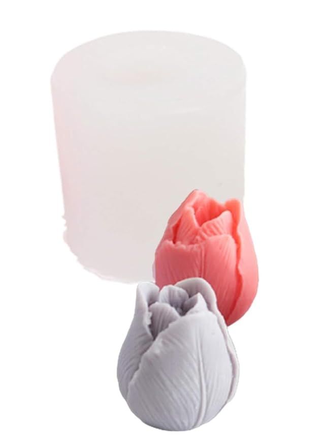 Aai planet Tulip Flower Candle Desktop Party Decoration Mold