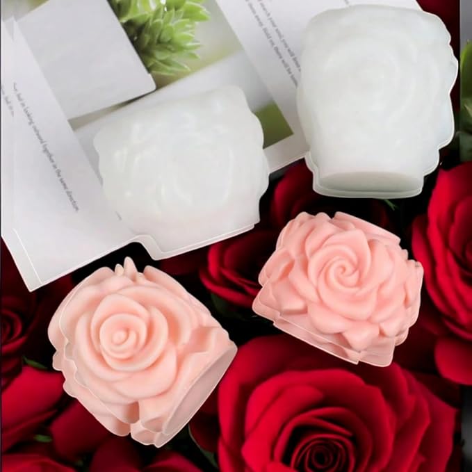 AAI Planet 3D Rose Flower Shape Mold