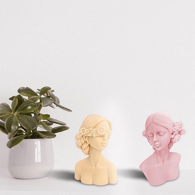 AAI Planet Close Eyes and Blind Woman Mold