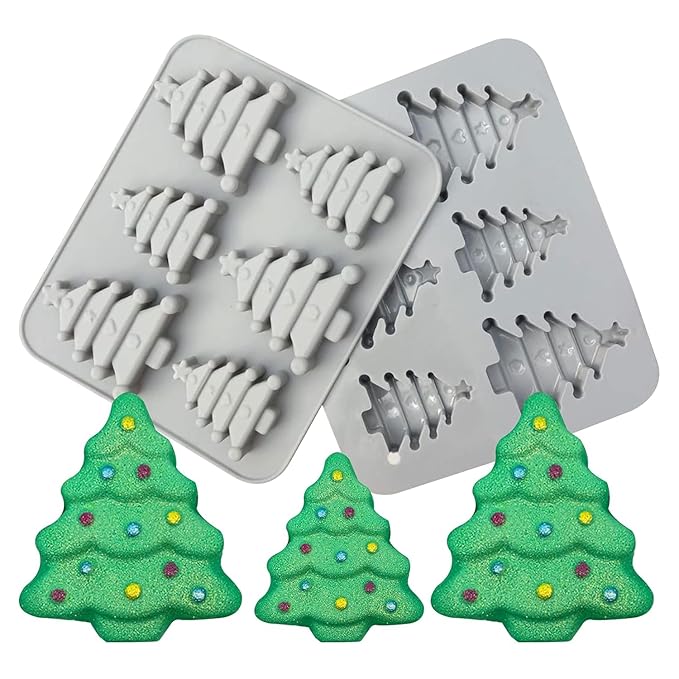 AAI Planet Christmas Pine Tree Chocolate Mold
