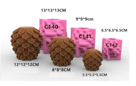 Aai Planet Morning Glory Flower Design Candle 3D Mould