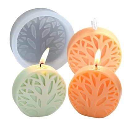 Aai Planet Candle 3D Simple Tree of Life Mould