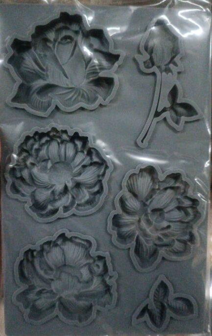 Aai Planet Flowers DIY Mold, Color Black