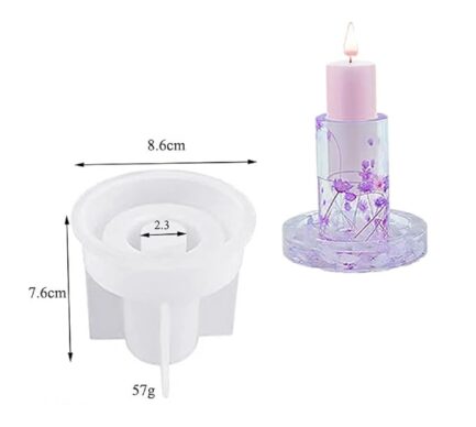 Aai Planet Candles Holders Round Pillar Candlestick Mould Large