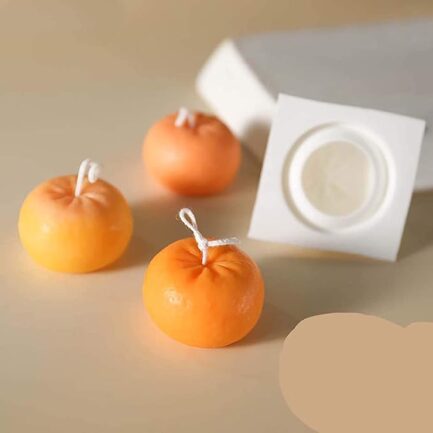 Aai Planet Candle 3D Orange Shape Mould –1 Cavity