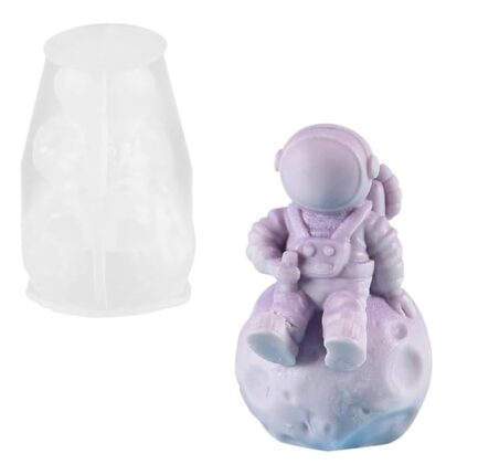 Aai Planet Candle 3D Fondant Astronaut Shape Mould