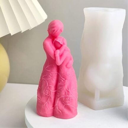 Aai Planet Mother & Daughter 3D Abstract Love & Grow Up Mould